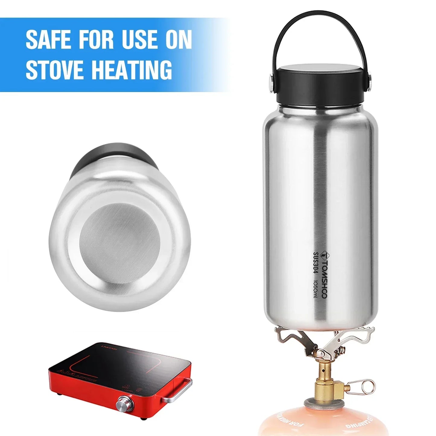 1050ml Stainless Steel Water Bottle