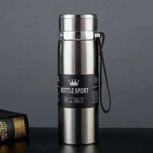 1000ml Thermal Water Bottle Thermos Vacuum Flask Double Stainless