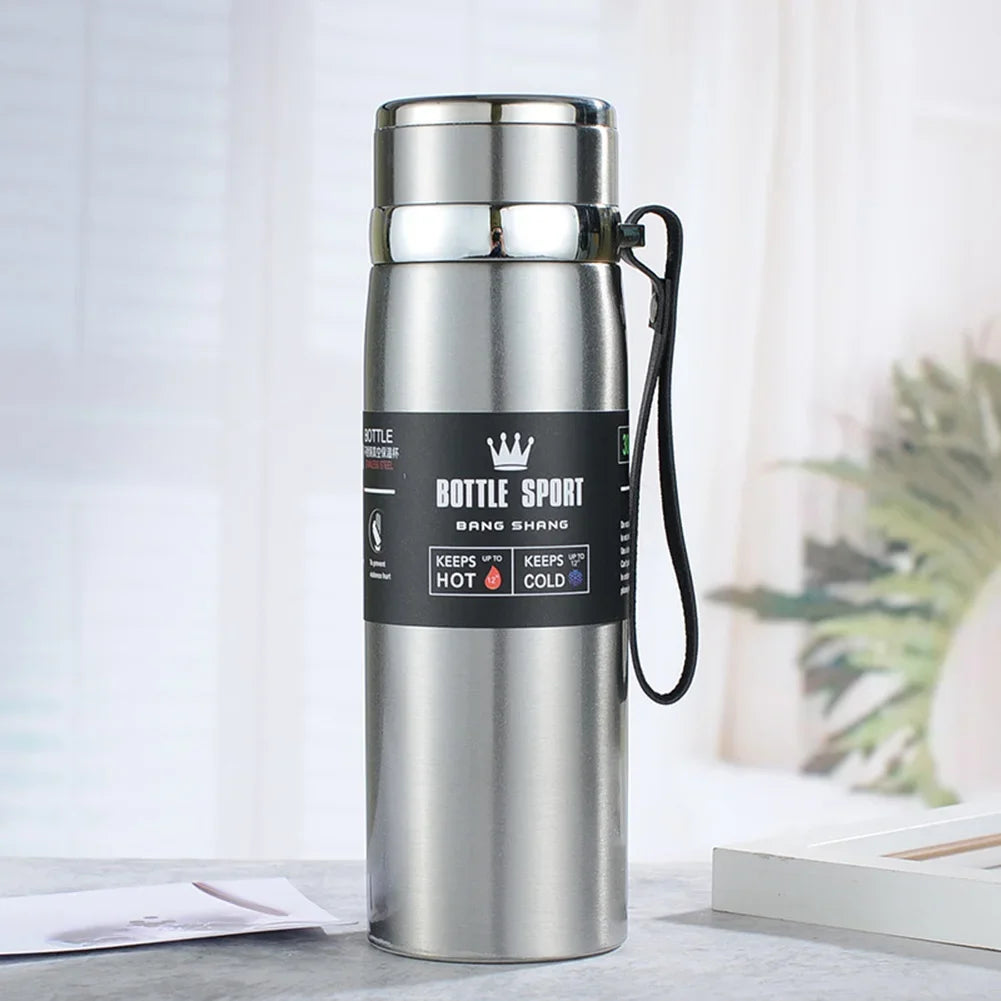 1000ml Thermal Water Bottle Thermos Vacuum Flask Double Stainless