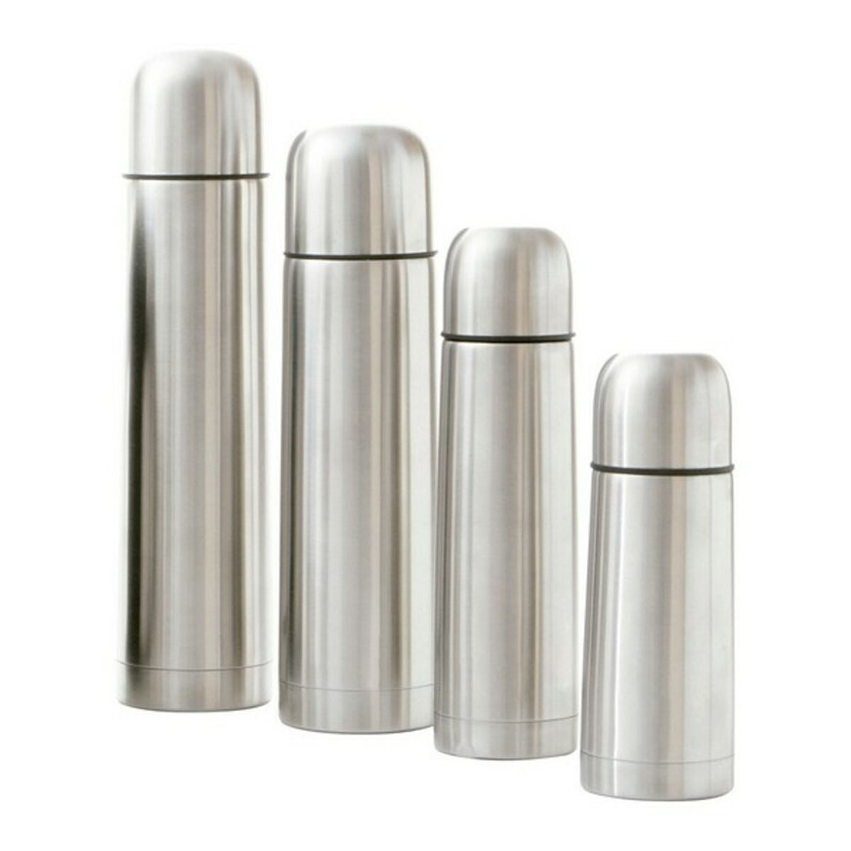 Travel thermos flask Quid Stainless steel