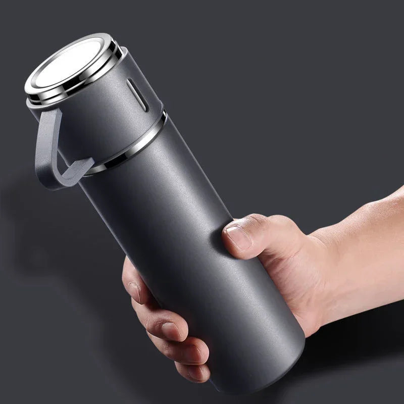 Vacuum Flask Thermal Stainless Steel Bottle Set