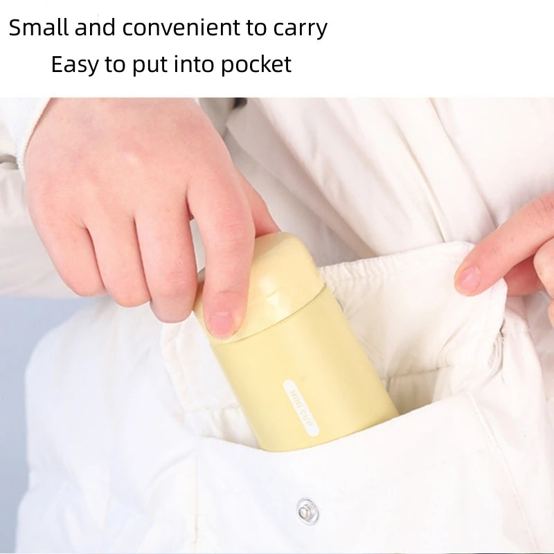 Convenient Mini Stainless Steel 150Ml Thermos Cup Ultra-Compact Portable Leak-Proof Fashion Water Cup Drinkware Thermos Kettle